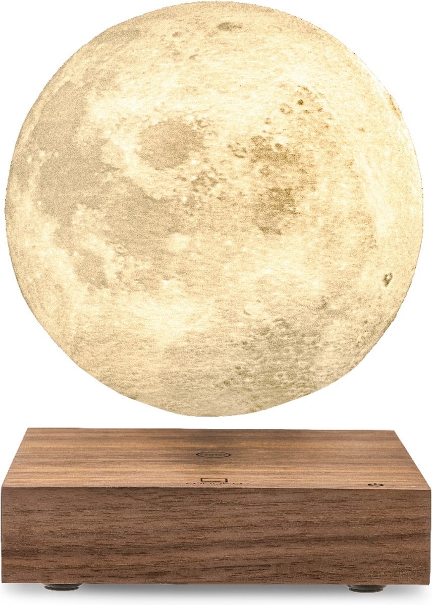 Zwevende maanlamp